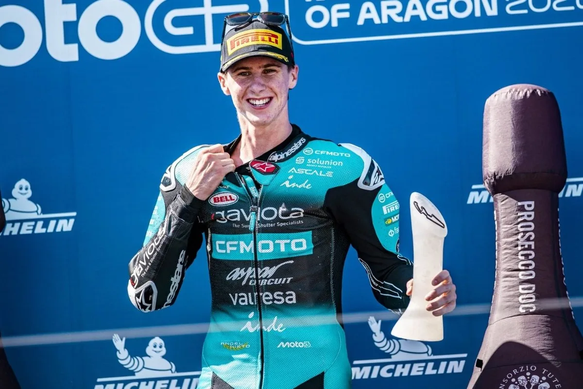 Máximo Quiles a un paso del título mundial de Moto3 en Indonesia